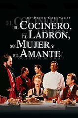 poster of movie El Cocinero, el Ladrón, su Mujer y su Amante