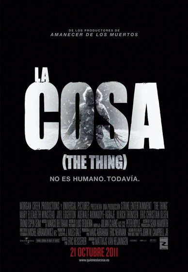 Imagen de la-cosa-2011 (Cartel español)