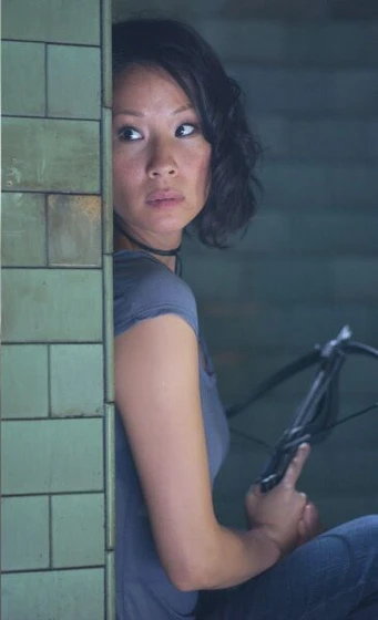 Lucy Liu en rise-cazadora-de-sangre