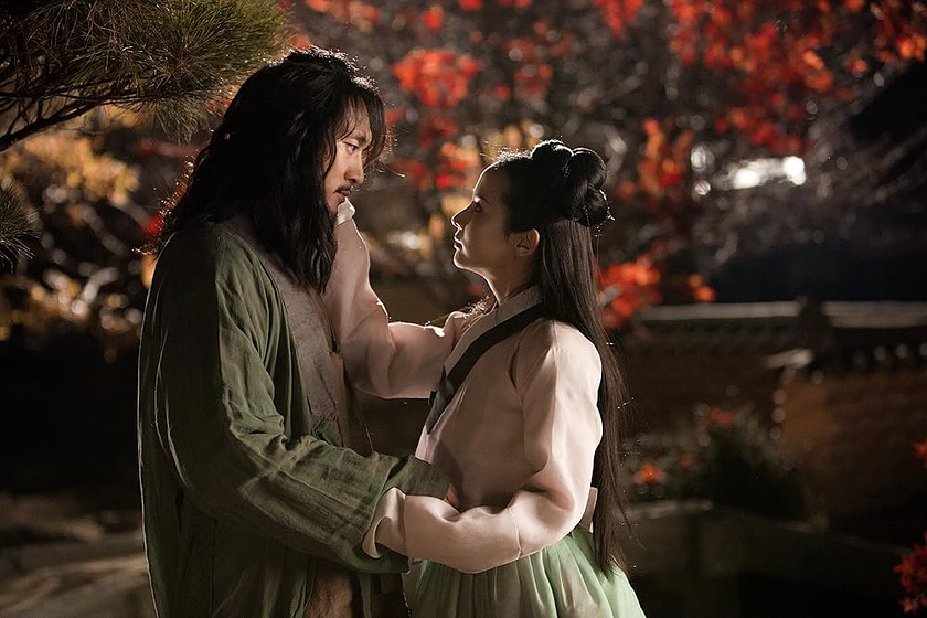 Yeo-Jeong Cho y Kim Min-jun en la-concubina