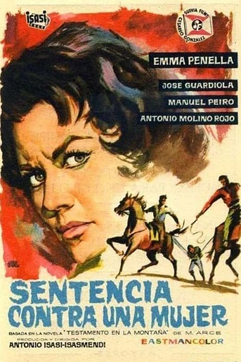 Poster de Sentencia contra una mujer