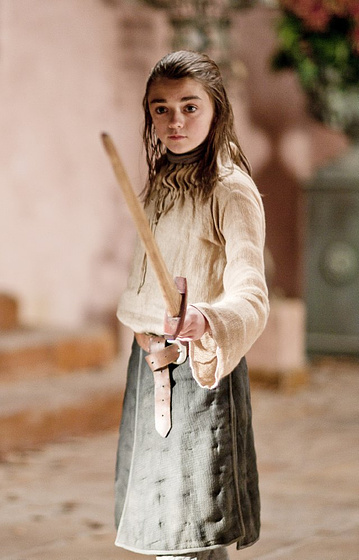 Maisie Williams en Juego de Tronos (Arya Stark)