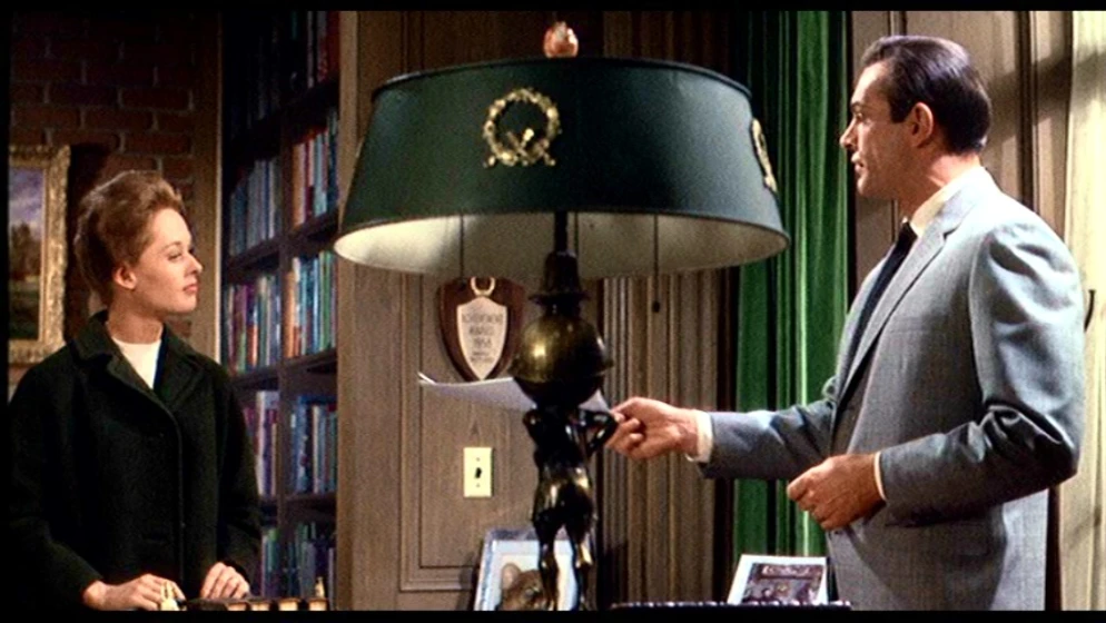 Sean Connery y Tippi Hedren en marnie-la-ladrona