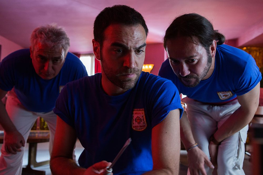 José Luis Santos, Jon Plazaola y Leo Harlem en Villaviciosa de al lado