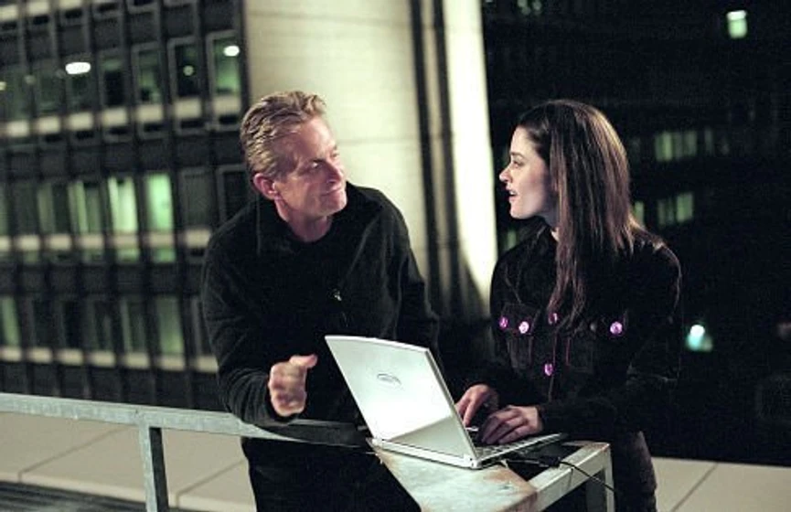 Michael Douglas y Robin Tunney en Hasta que la Muerte los Separe