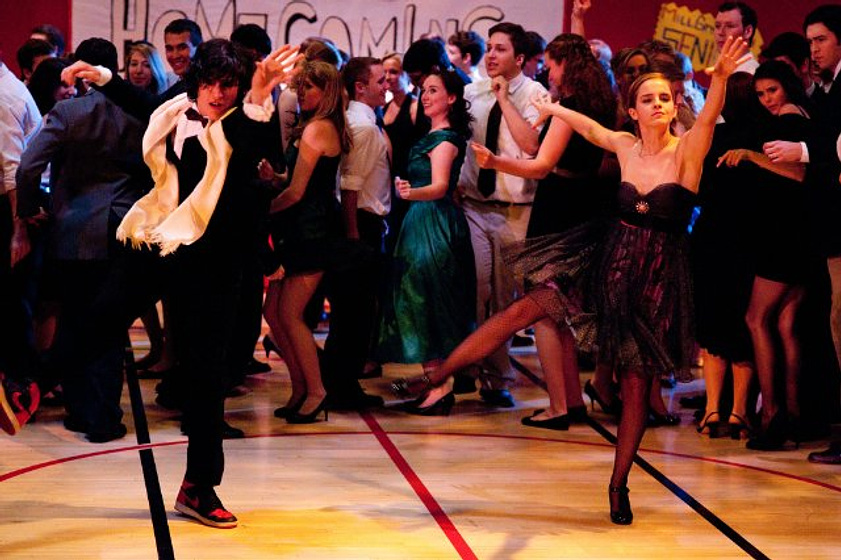 Emma Watson y Ezra Miller en Las Ventajas de Ser un Marginado