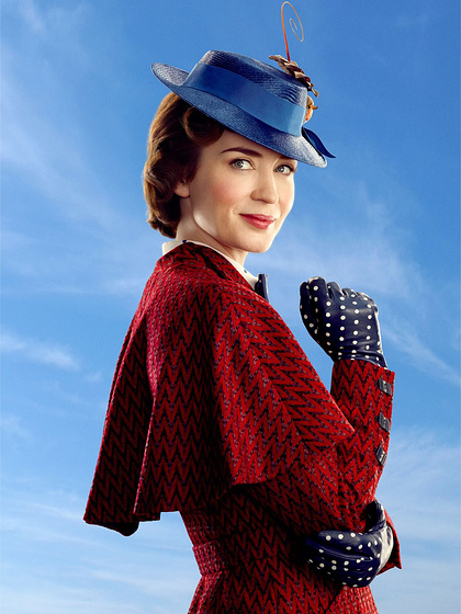 Emily Blunt en El Regreso de Mary Poppins