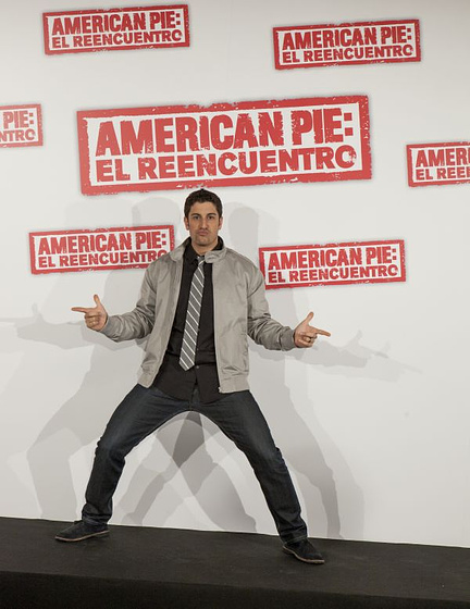 Jason Biggs en American Pie: El Reencuentro (Premiere en Madrid. Abril 2012)
