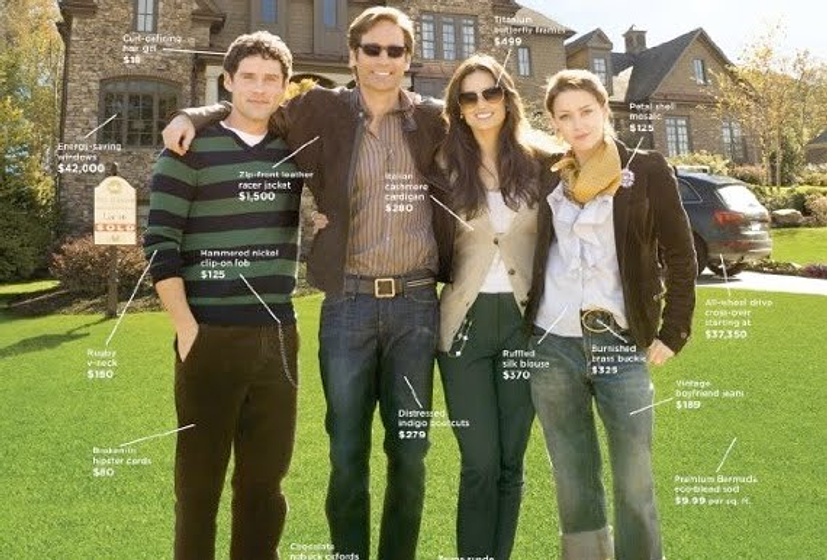 Demi Moore, David Duchovny, Amber Heard y Ben Hollingsworth en La Familia Jones