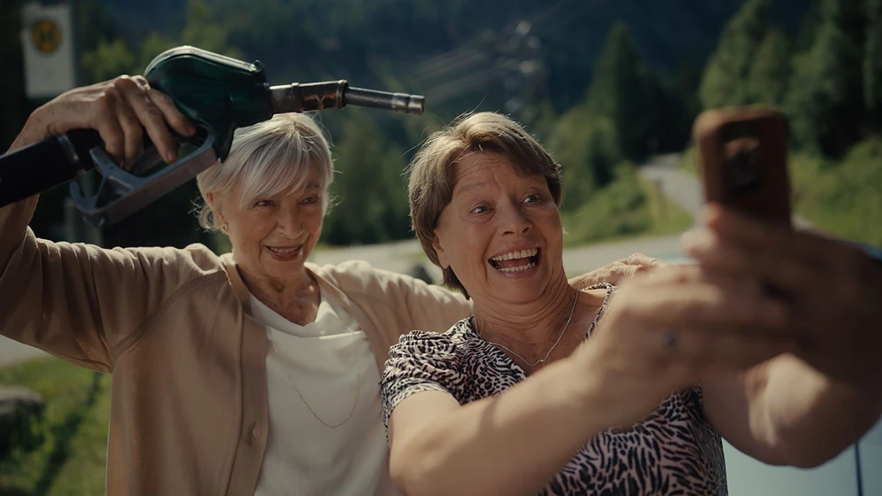 Margarete Tiesel y Christine Ostermayer en 80-plus