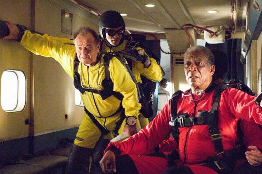 Morgan Freeman y Jack Nicholson en Ahora o Nunca