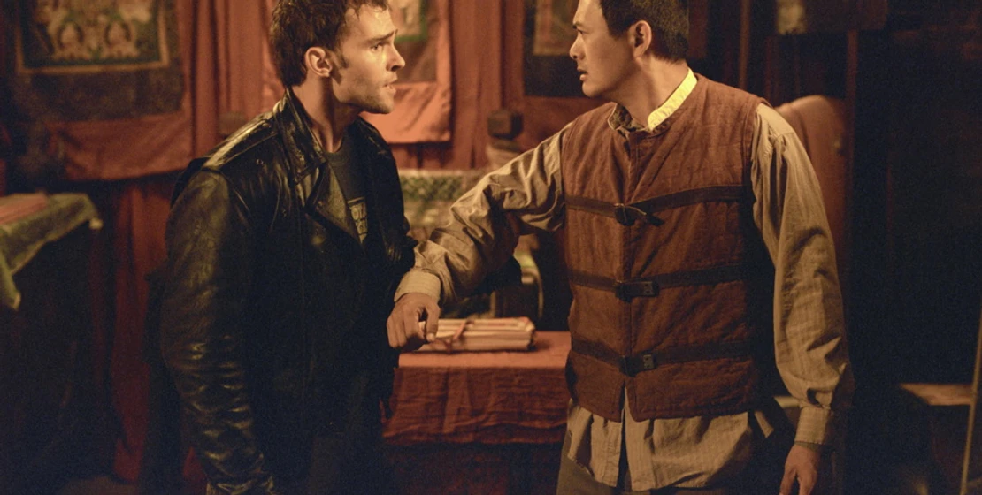 Seann William Scott y Yun-Fat Chow en el-monje