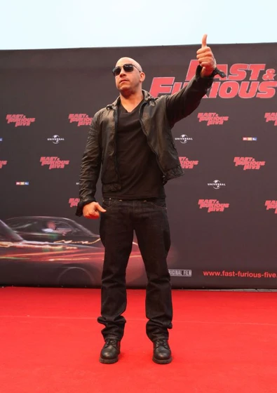 Vin Diesel en fast-and-furious-5 (Premiere en Colonia. Abril 2011)