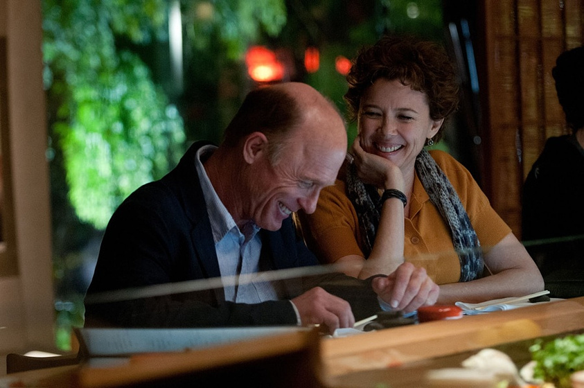 Ed Harris y Annette Bening en La Mirada del Amor