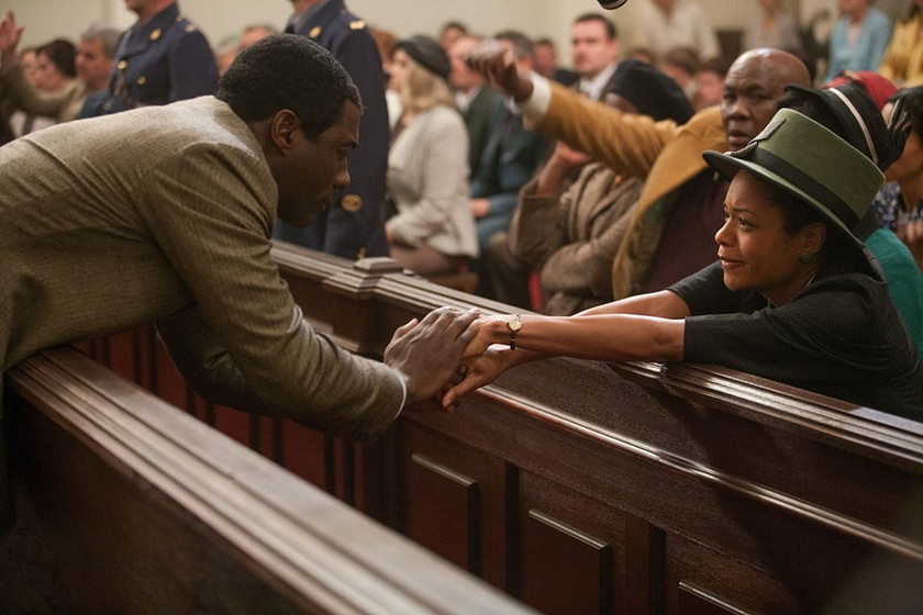 Naomie Harris y Idris Elba en Mandela. Del Mito al Hombre