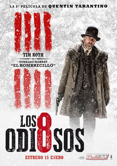 Imagen de Los Odiosos ocho (Cartel personajes español)