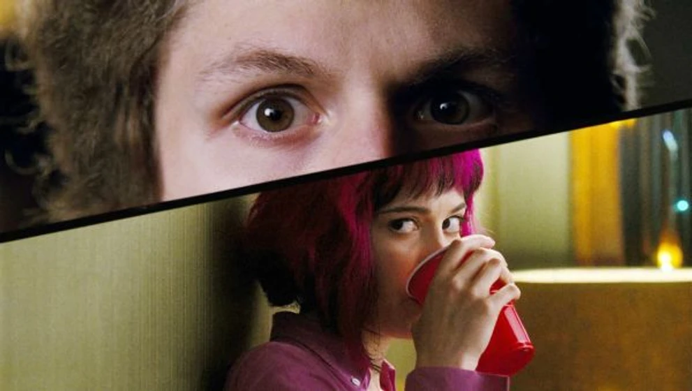 Mary Elizabeth Winstead y Michael Cera en scott-pilgrim-contra-el-mundo