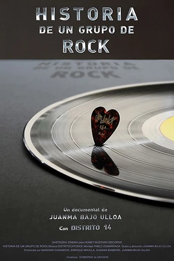 Poster de Historia de un grupo de Rock