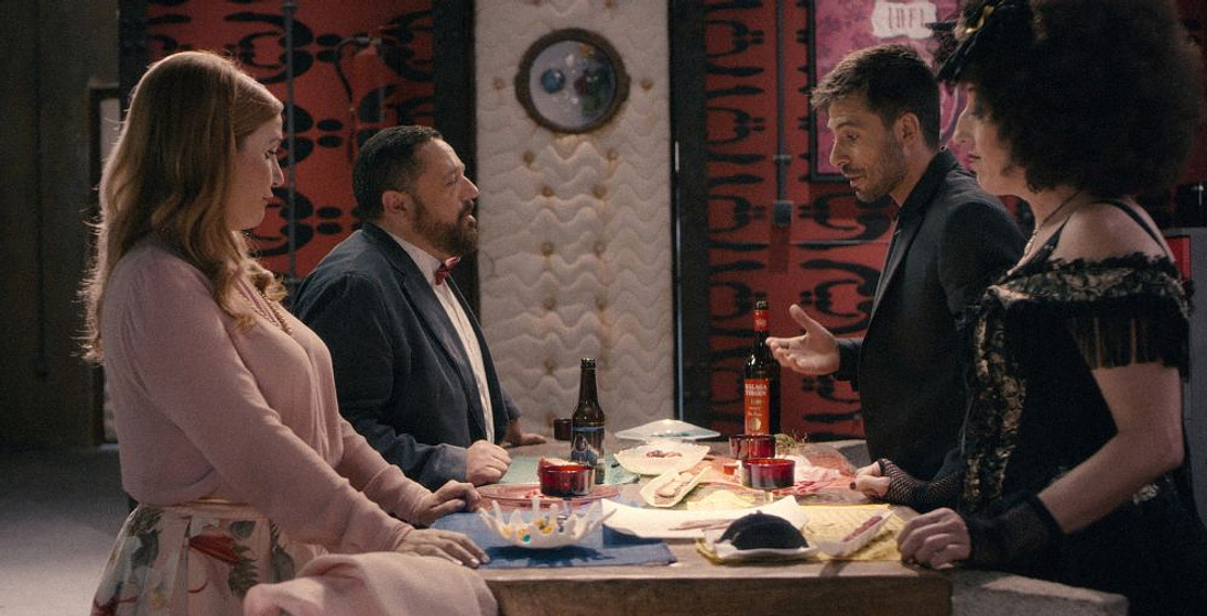 Rossy de Palma, Pepón Nieto, Hugo Silva y Natalia Roig en El Intercambio