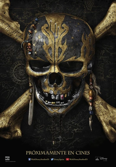 Imagen de piratas-del-caribe-la-venganza-de-salazar (Cartel teaser español)