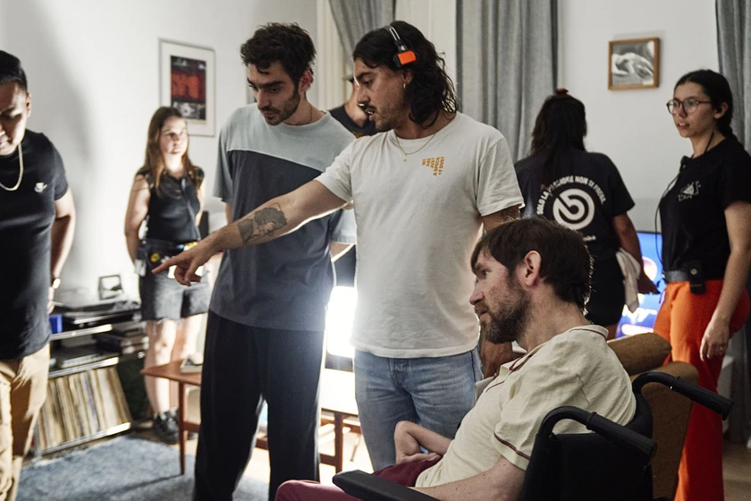 Nacho Sánchez, Telmo Irureta y Carlos Villafaina en festina-lente