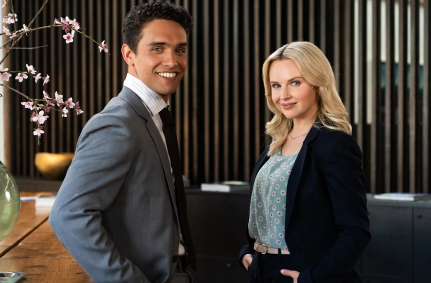 Kimberley Crossman y Jordi Webber en el-te-del-amor