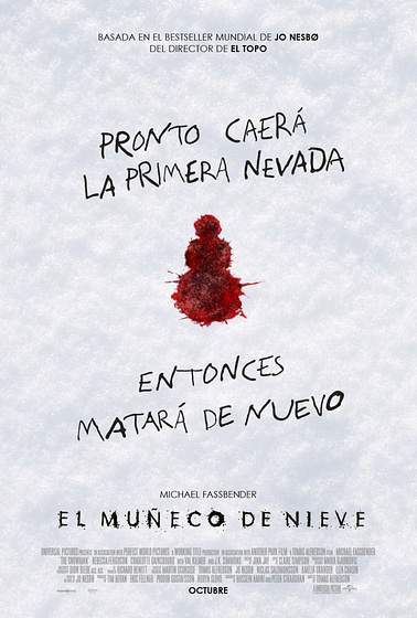 Imagen de El Muñeco de nieve (Cartel teaser español)