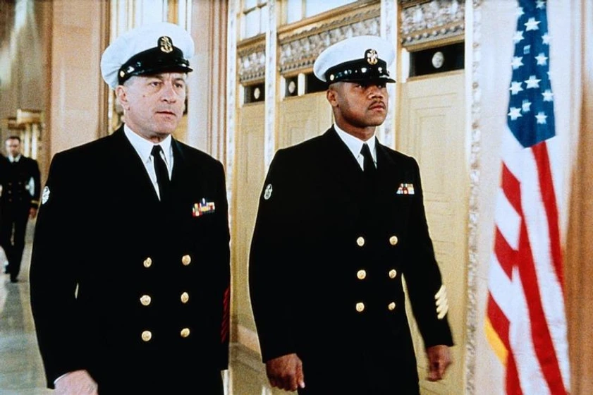Robert De Niro y Cuba Gooding Jr. en Hombres de honor
