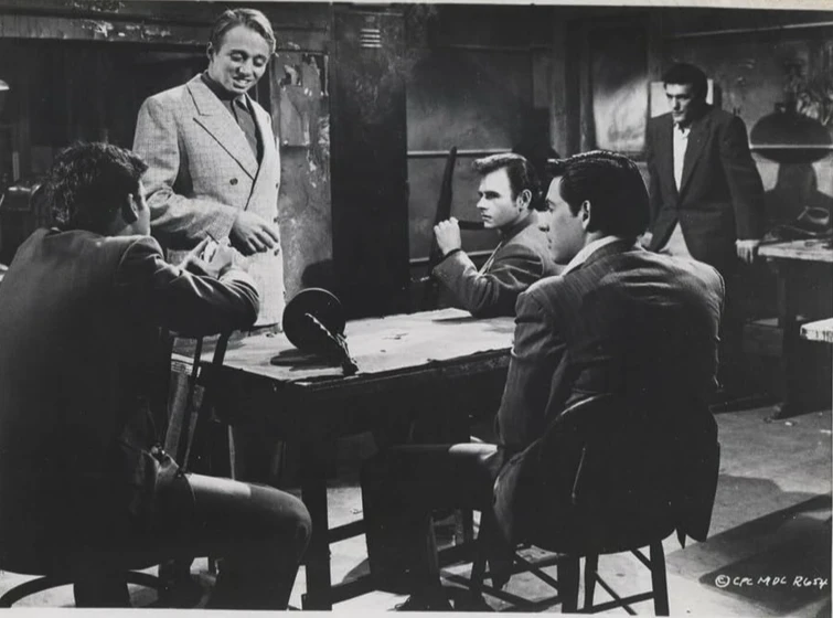 Jerry Orbach, John Davis Chandler y Glenn Cannon en mad-dog-coll