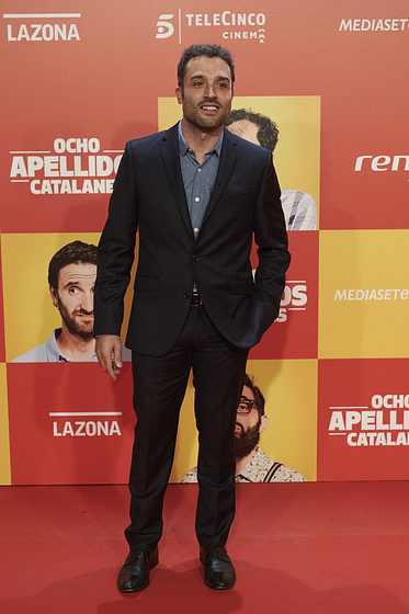 Daniel Guzmán en Ocho Apellidos catalanes (Premiere en Madrid. Noviembre 2015)