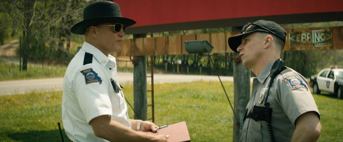 Woody Harrelson y Sam Rockwell en tres-anuncios-en-las-afueras