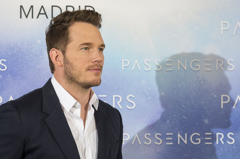 Chris Pratt en Passengers (Photocall en Madrid. Diciembre 2016)