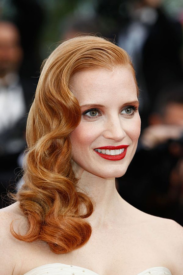 Jessica Chastain en Madagascar 3: De marcha por Europa (Cannes. Mayo 2012)