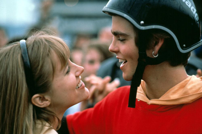 Brittney Powell y Shane McDermott en airborne