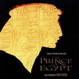 Carátula de la banda de sonido de El Príncipe de Egipto