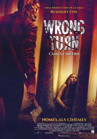 Imagen de wrong-turn-sendero-al-infierno (Cartel catalán)