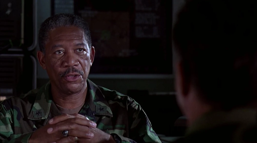 Morgan Freeman en estallido
