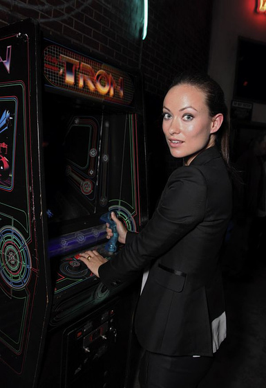 Olivia Wilde en Tron Legacy