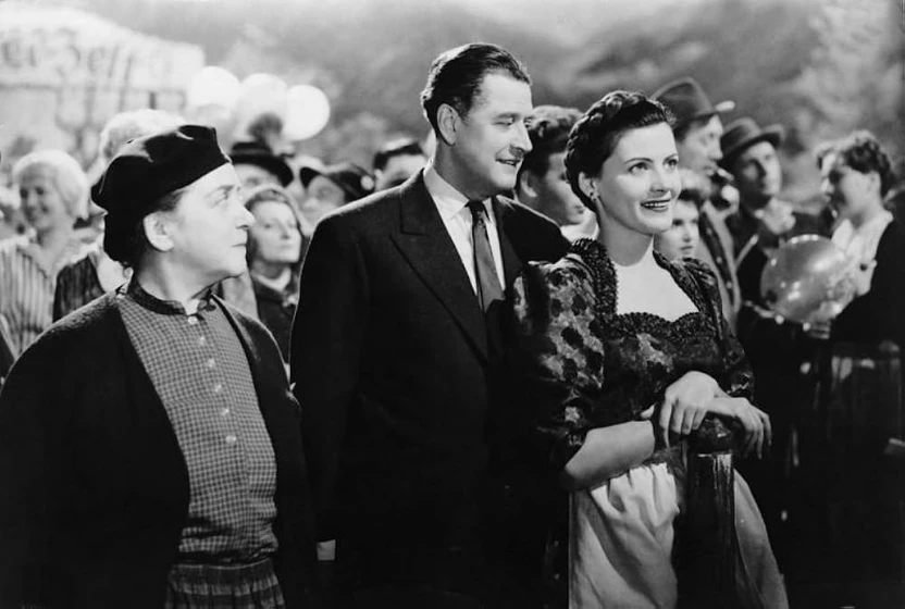 Therese Giehse, Hans Söhnker y Edith Mill en holidays-in-tyrol