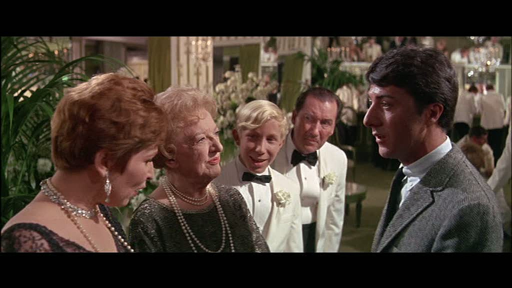 Dustin Hoffman en El Graduado