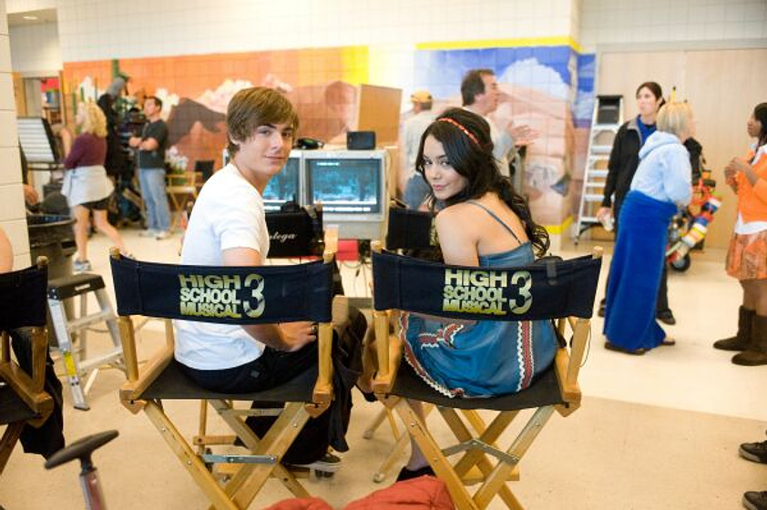 Vanessa Hudgens y Zac Efron en High School Musical 3. Fin de Curso