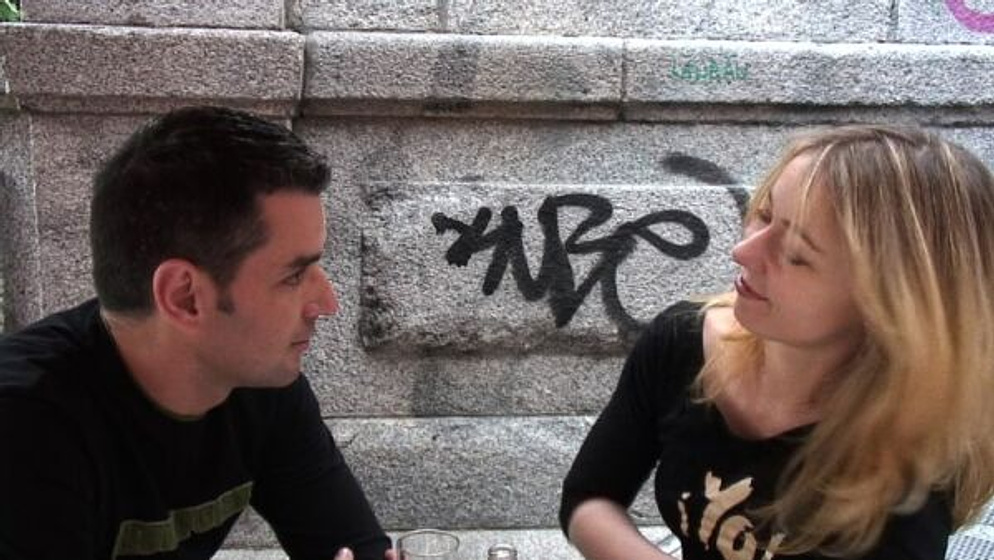 Cristina Goyanes y Jorge Lucas en Buscando a Emma