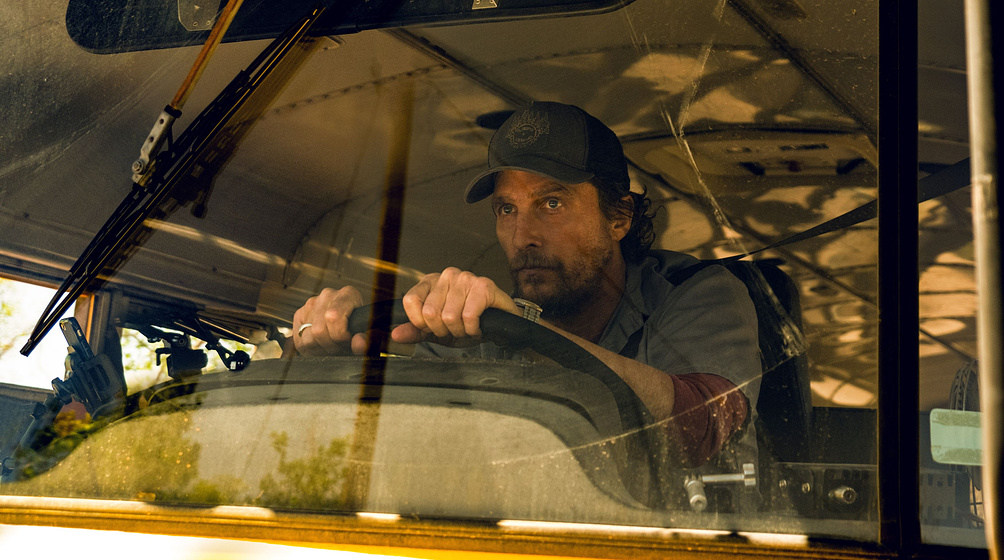 Matthew McConaughey en Laberinto en Llamas