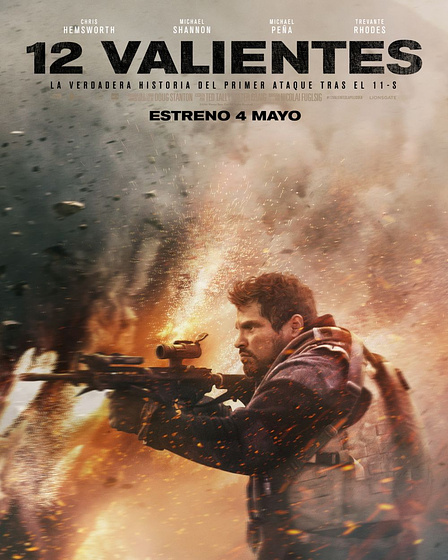 Imagen de 12 Valientes (Carteles personajes español)