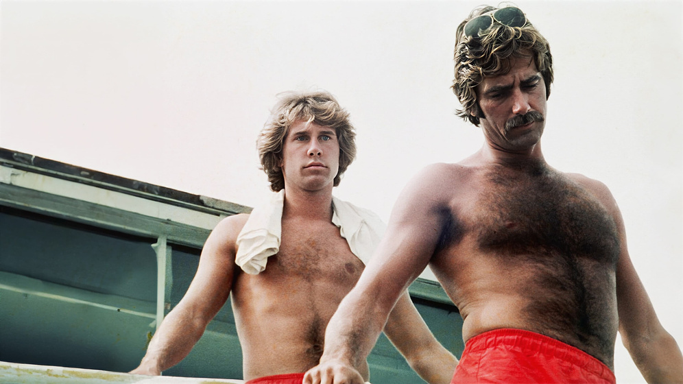 Sam Elliott y Parker Stevenson en Lifeguard