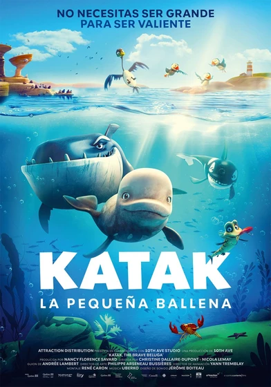 Imagen de katak-la-pequena-ballena-blanca (Cartel español)