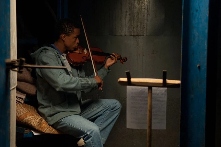 Kaique de Jesus en el-profesor-de-violin