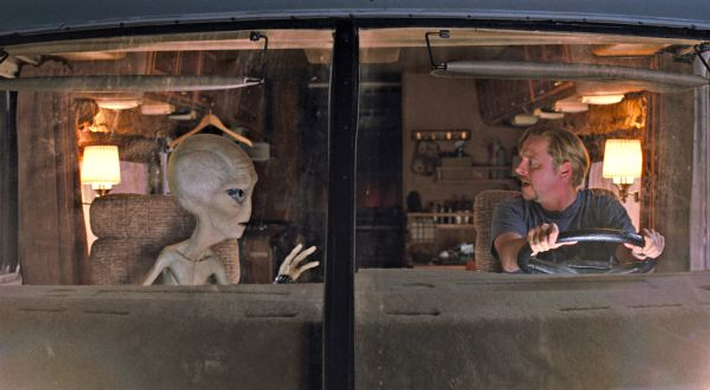 Simon Pegg en Paul