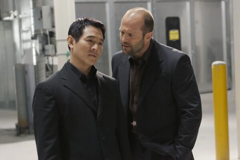 Jet Li y Jason Statham en el-asesino-war