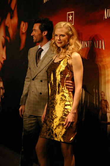 Nicole Kidman y Hugh Jackman en Australia (Photocall en Madrid. Diciembre 2008)